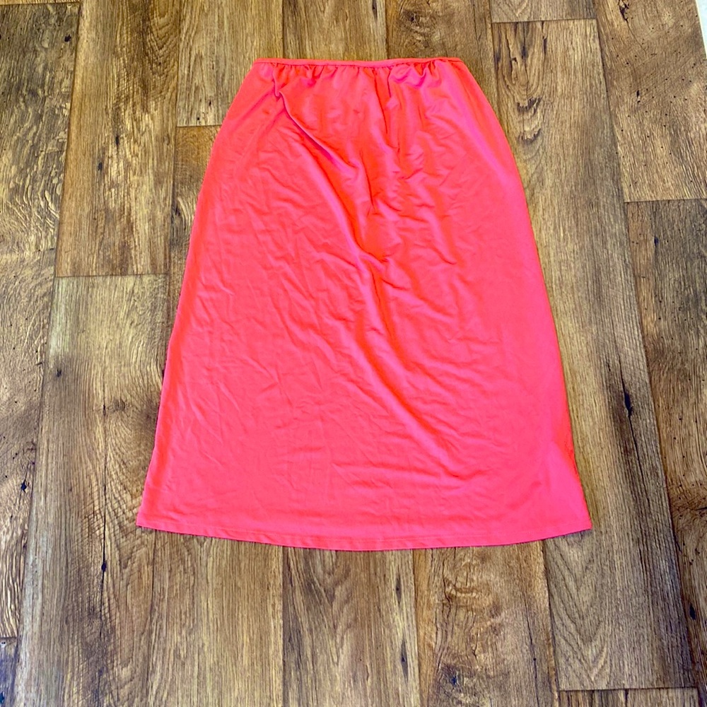 Women’s peach colored skirt from Kenzie